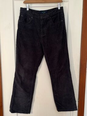 Bossini Black Corduroy Relaxed Jeans